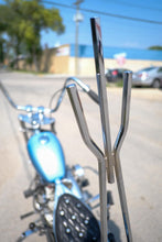 Load image into Gallery viewer, Cheetah pitchfork sissy bar