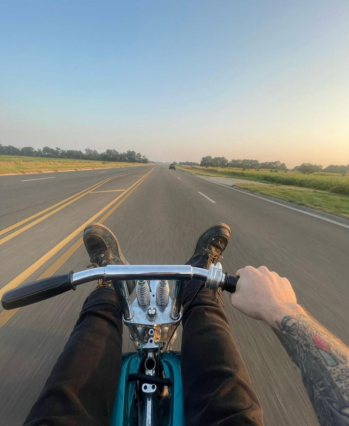 Built In Inline Risers/Bars – Northern Motorcycle Supply